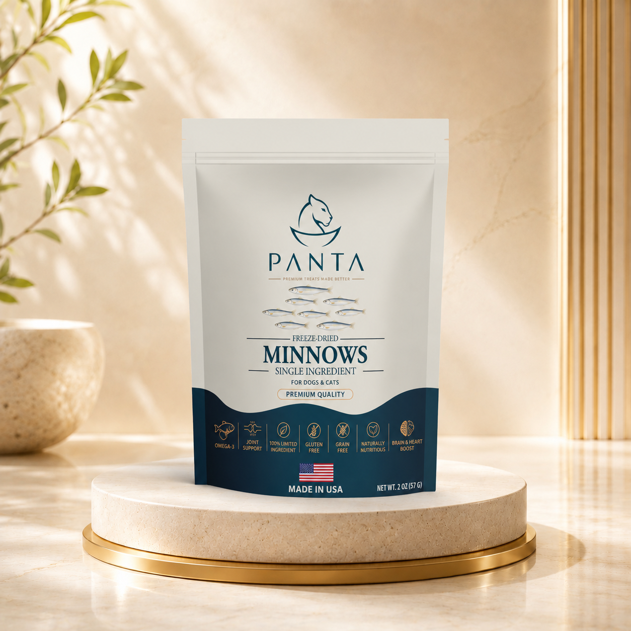Panta Minnows Premium – 2 oz-wholesale