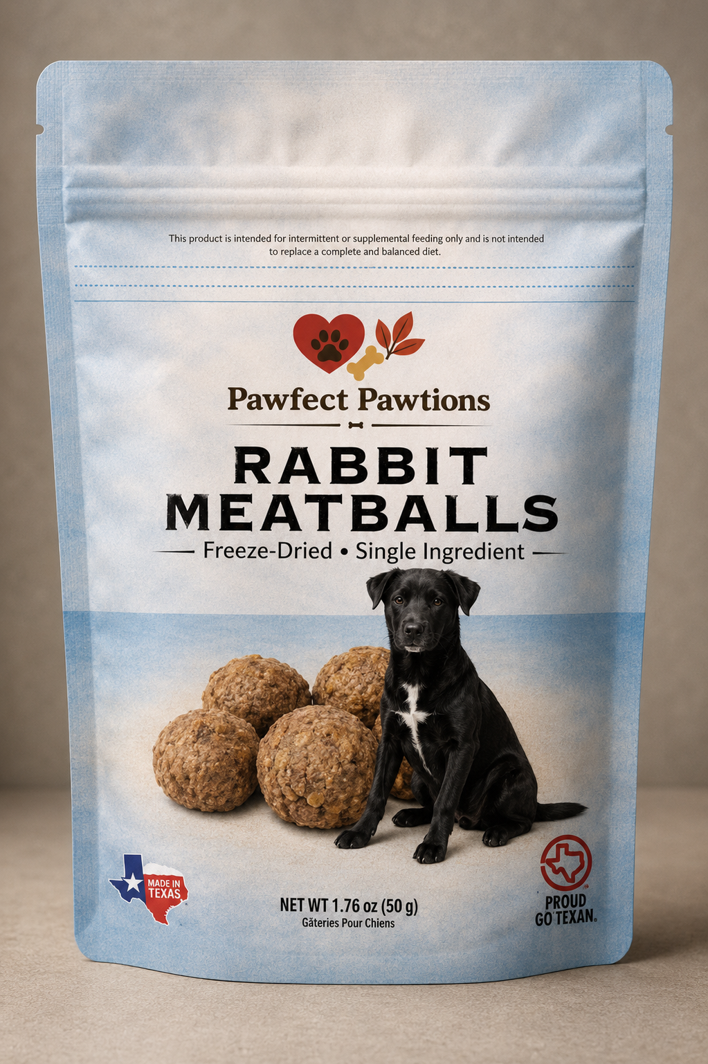 Rabbit Meatballs – Freeze-Dried Treats