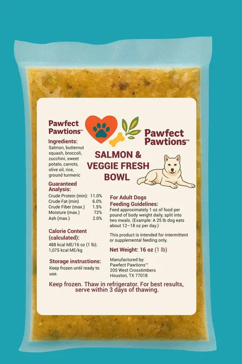 Salmon & Veggie Fresh Bowl 16oz