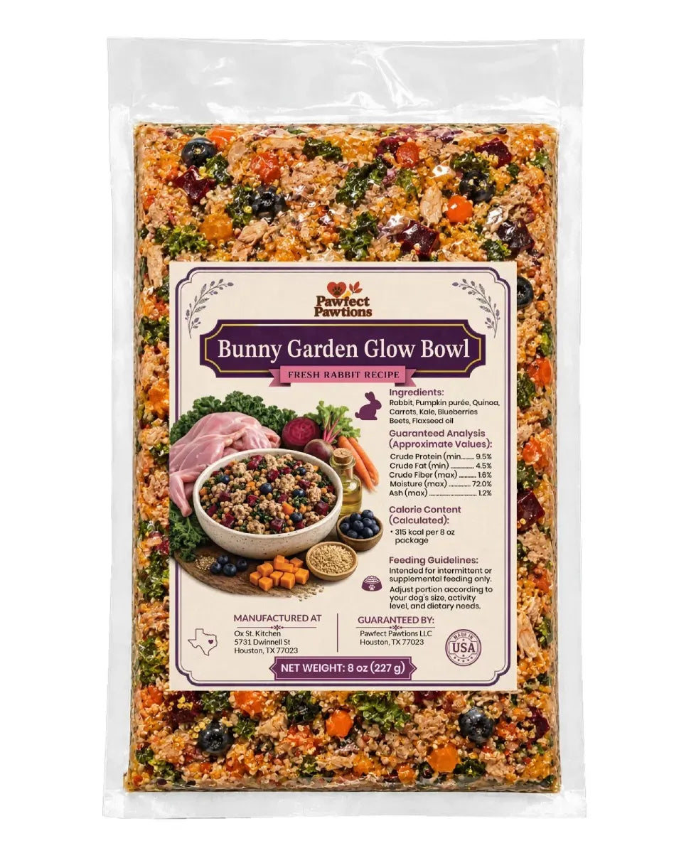 Bunny Garden Glow Bowl (Fresh Rabbit Recipe)