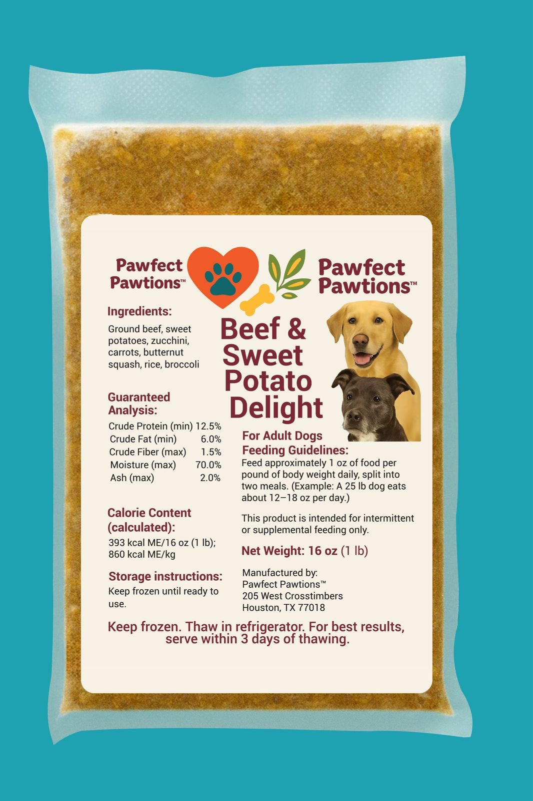 Beef &amp; Sweet Potato Delight