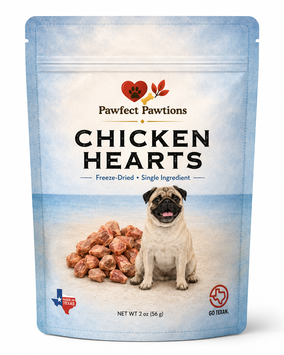 Chicken Heart – Freeze-Dried Treats