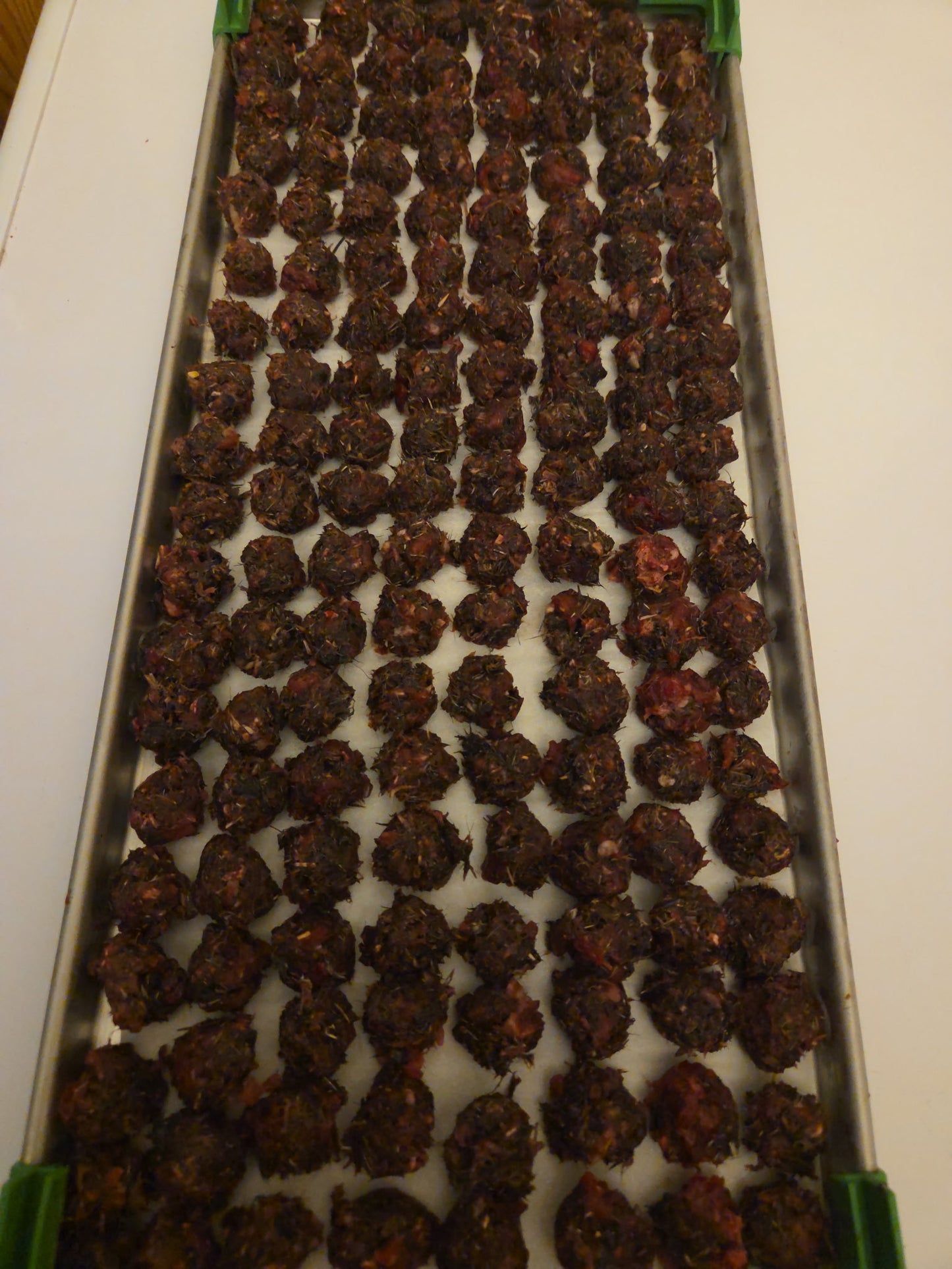 Freeze-Dried Quail Meatballs Lb approx 66 meatballs each meat ball weight 7gr