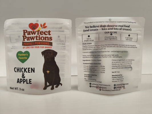 Chicken & Apple (3 oz bag)