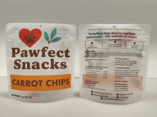 Carrot Chips (2 oz bag)