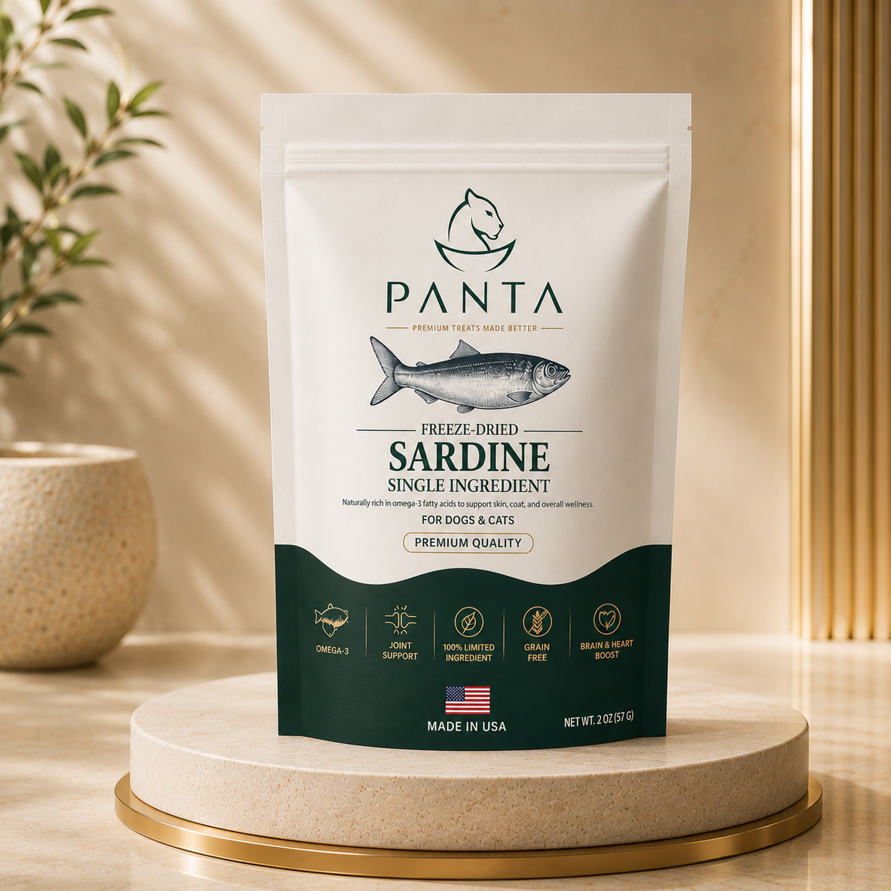 Panta Sardines Premium – 2 oz -wholesale
