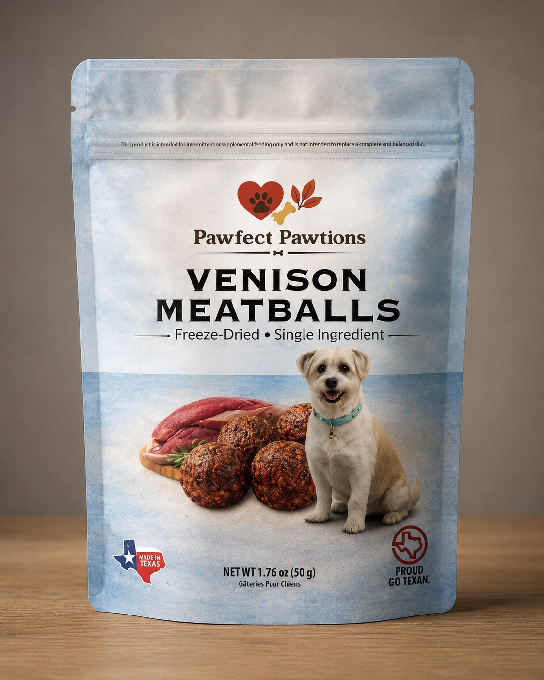 Venison Meatballs – Freeze-Dried Treats