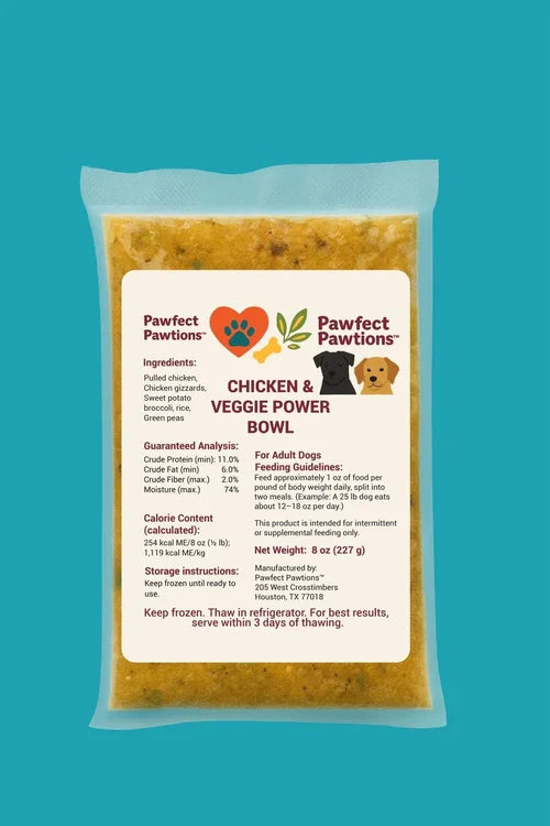 Chicken & Veggie Power Bowl 8oz