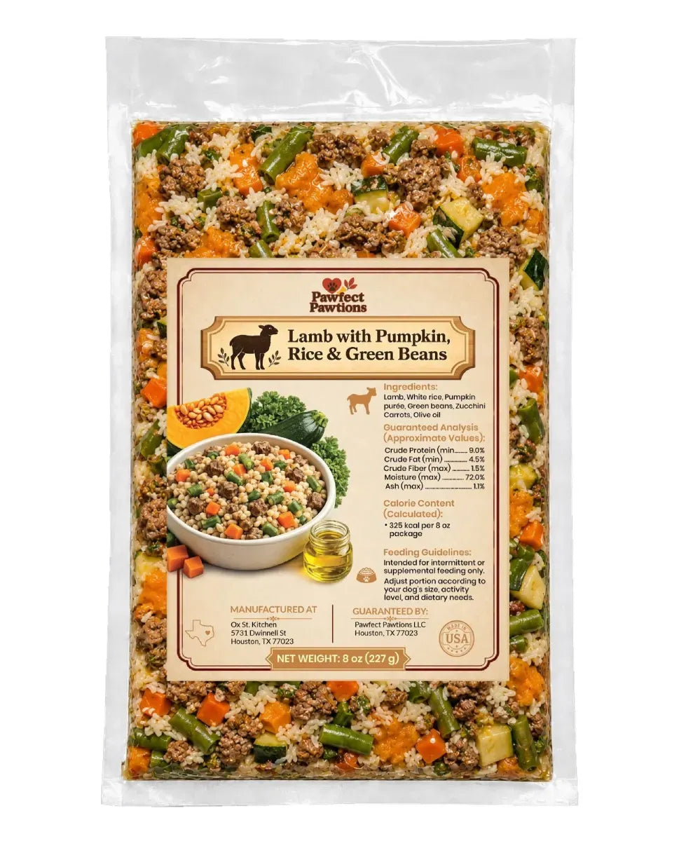 Lamb with Pumpkin, Rice & Green Beans